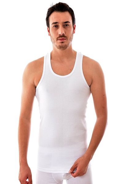 Tutku Tricou sport cu nervuri albe, 2 piese, pentru bărbați Mrt0118b2