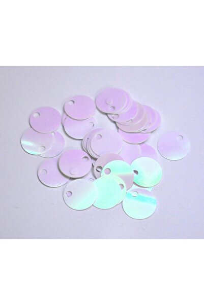 Bi hızlı Çanta Pulu , Patik Pulu ( 10 Gram ) 20 Mm Janjanlı Beyaz Renk