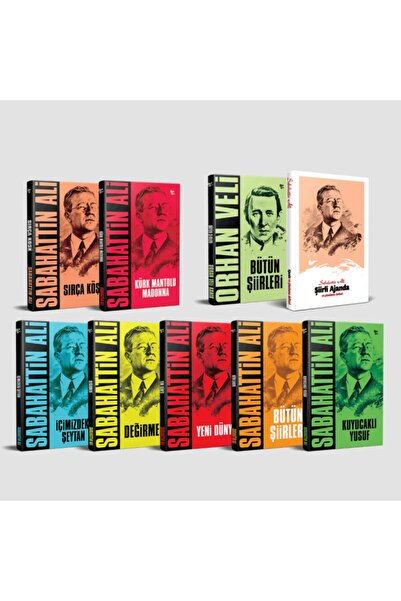 Halk Kitabevi Sabahattin Ali Kütüphanesi Ve Orhan Veli Bütün Şiirleri