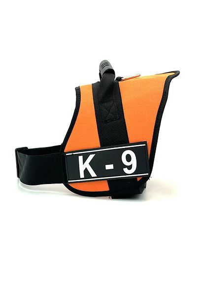 Tasma Market K9 Model Orange Soft Textured Dog Collar
