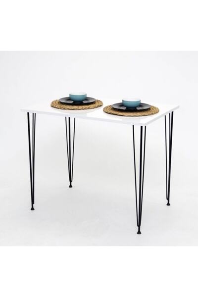 Genel Markalar 90x45 Küçük Mutfaklara Özel Mutfak Masası Yemek Masası Balkon ...