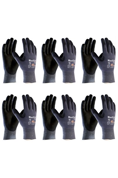 ATG Maxicut®44-3745 Kesilmeye Dayanıklı Eldiven Large No:9 6 Çift