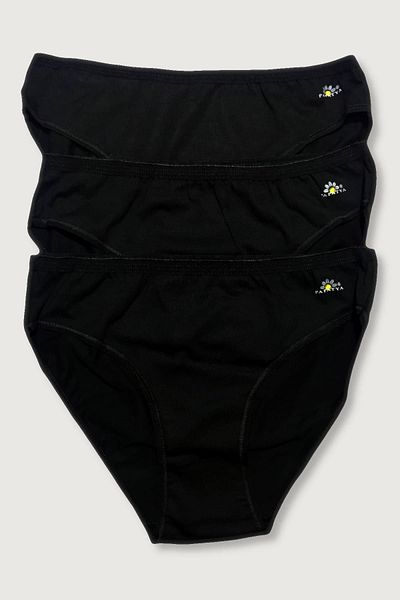 Papatya Bikini modal pentru femei, negru, 3 piese