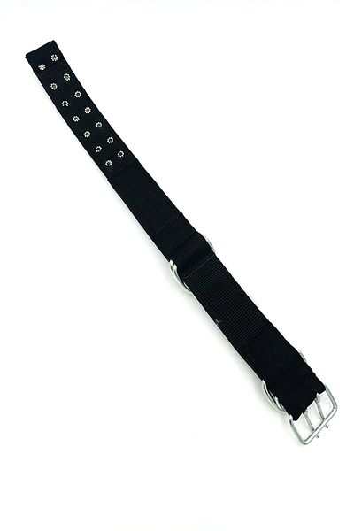 Tasma Market Black K9 Column Dog Collar Dog Collar