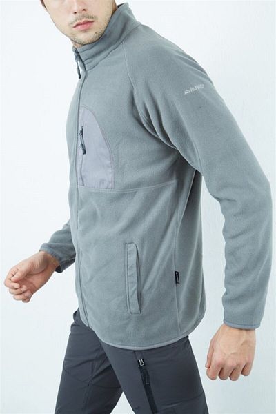 Alpinist Motus Full Zip Polar Gray Melange