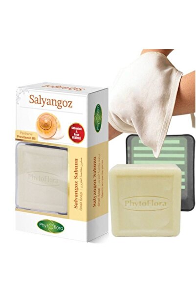 Phytoflora Salyangoz Özlü Sabun (SABUNLUK & KESE HEDİYELİ) 125gr.