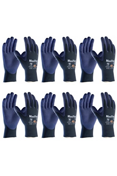 ATG ماكسيفليكس ®   النخبة ™   34-244 قفازات مطلية بالراحة مقاس كبير رقم: 9 6 ...