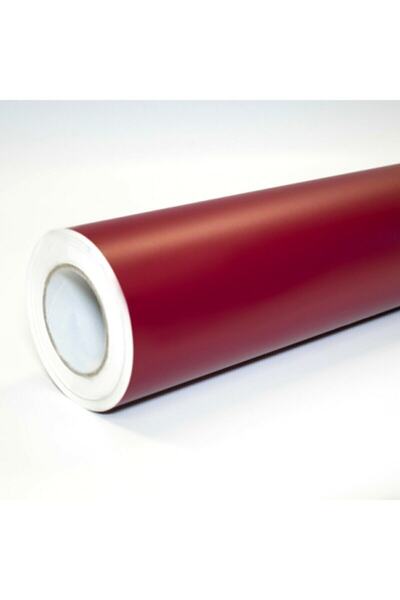 Baskı Madeni Claret Red Matte Coating - Self-Adhesive Foil