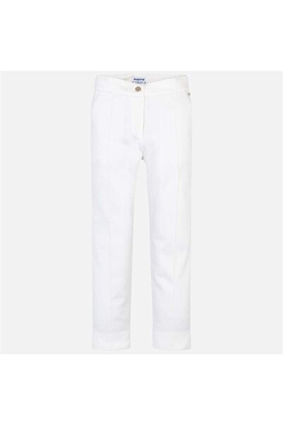 MAYORAL Capri Pants - - White Capri White