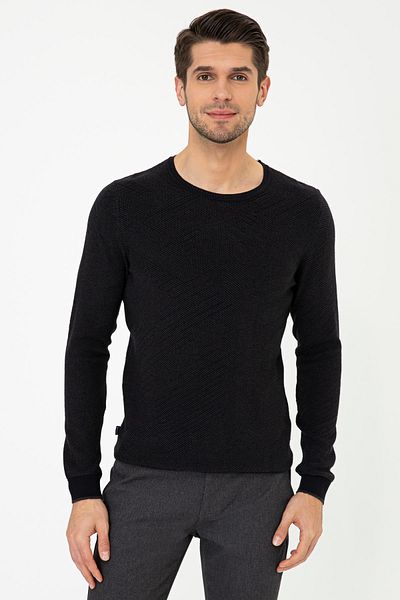 Pierre Cardin Мъжки пуловер в тъмносин цвят G021SZ0TK.000.1388105