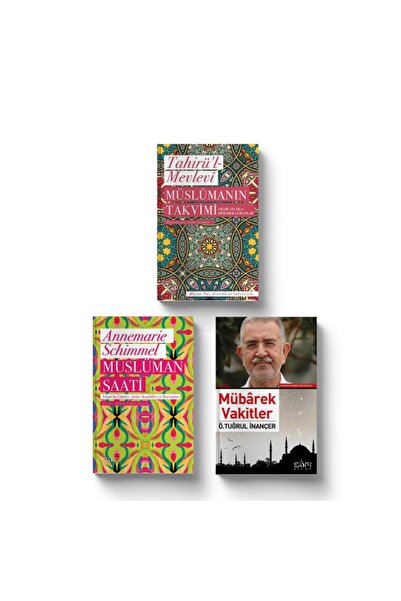 Sufi Kitap Tasavvuf Ve Zaman (3 Kitap) - Annemarie Schimmel , Ömer Tuğrul Ina...