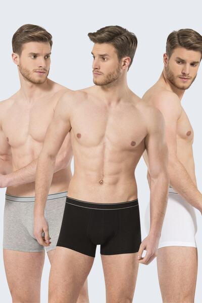 Cacharel 175 Boxeri pentru bărbați din lycra mixtă - Pachet de 3