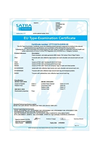 PORTWEST Antistatic Summer Work Overalls