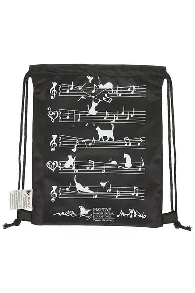 Haytap Black Note Bag