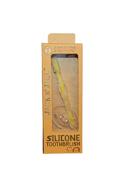 Jack N'Jill فرشاة أسنان بيبييتون سيليكون لعمر 12-24 شهرًا