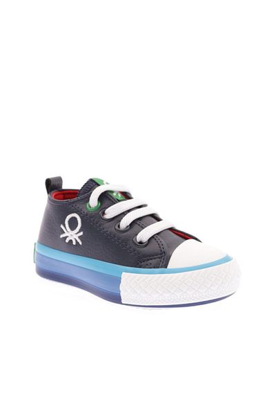 Benetton Námořnická modrá - Bn-30444 Dětské tenisky