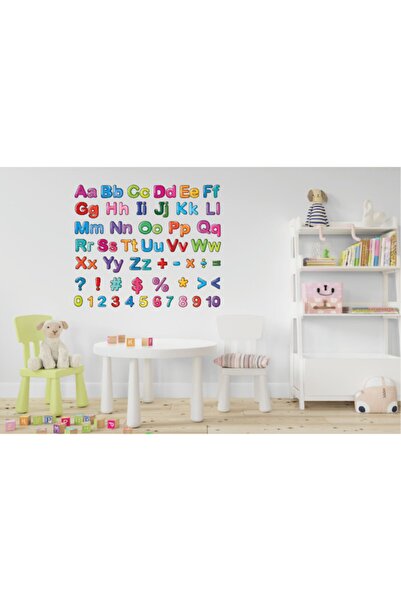 Atalya Reklam Harfleri Ve Sayıları Öğreniyorum 60x50cm