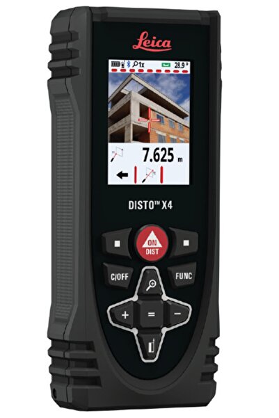 Leica Disto X4 Kameralı Dış Saha Lazer Metre (150 Mt)