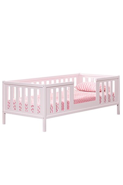 Setay Montessori Yatak , Full Mdf Pembe , Berlin Montessori Karyola - Sty