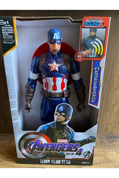AVENGERS Kaptan Amerika Figür Oyuncak Captaın Amerika Figür Captaın Amerika Figür Sesli Işıklı Figür