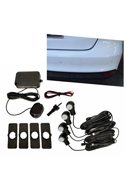 Carmind Niken Orjinal Lens Ses Ikazlı Park Sensörü Beyaz