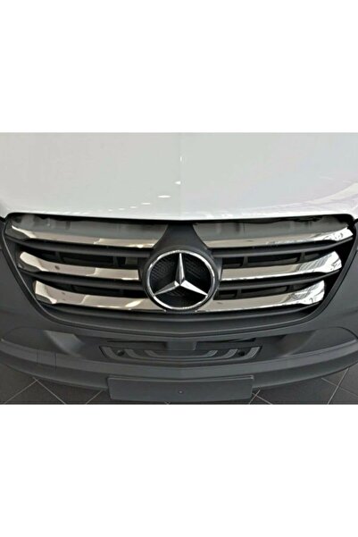 AKTİF OTO KROM Sprinter W907 Ön Panjur Krom 5 Parça Geniş 2019 +
