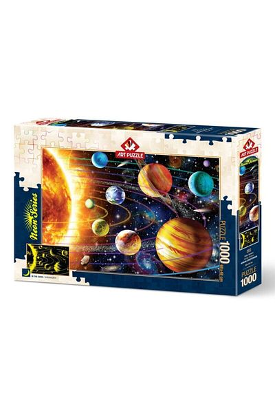 Art Puzzle Solar System 1000 Piece Neon Puzzle