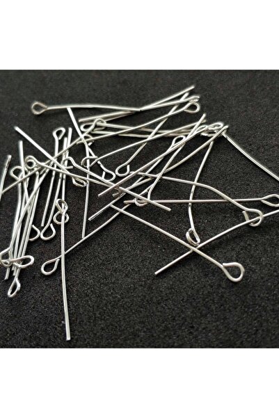 Selderesi 500 Adet Takı Tesbih Yapımı Için Halkalı Çivi Tel - 0,6mm Kalınlık