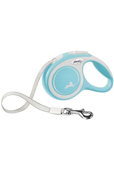 Flexi New Comfort 3 Mt Stripe Automatic Leash Xs Light Blue