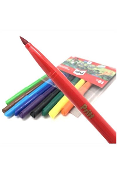 ASMEYAL العلامة التجارية: قلم فلوماستر ذو 10 ألوان مع طرف فرشاة 2636377 الفئة...