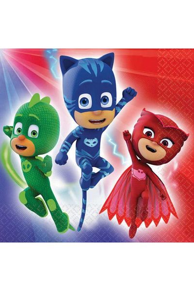 PJMASKS Pjmaks Paper Napkin 33x33 Cm 16 Pieces