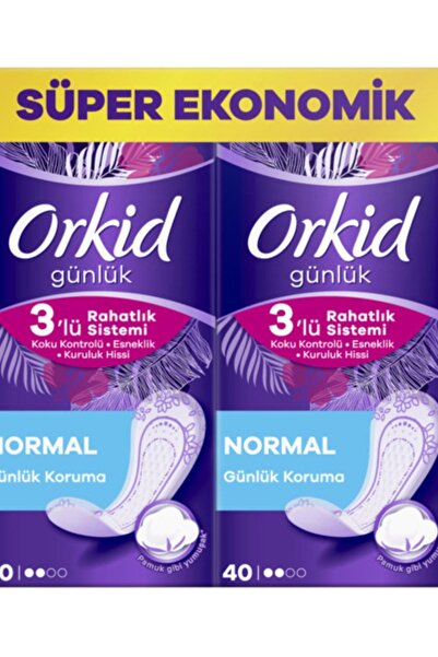 Orkid العلامة التجارية: Daily Protection Super Eco Normal 80's الفئة: فوط صحية