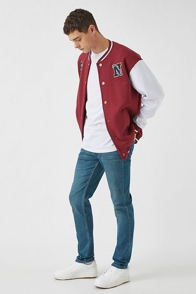 Koton Petrolfarbene Herrenjeans 2YAM43012LD