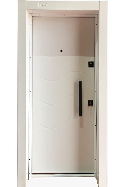 FÇK FIRAT ÇELİK KAPI Dış Mekan Beyaz Çelik Kapı