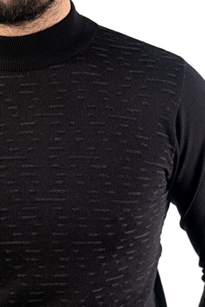 Sarar Yarım Balıkçı Yünlü Triko