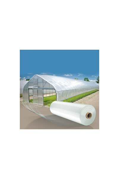 ÖZBALBAN 8x10 mt Düz Naylon Örtü Branda Şefaf Uv Katkılı 200 Micron Su Geçirmez