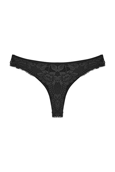 Zena Cotton Lace String Women's Panties - Set of 3