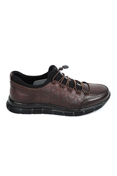 Dropland Ανδρικά casual παπούτσια 8330 Milano Brown 100% Leather