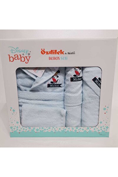 Özdilek Dsny Baby Mıckey Mavi Bebe Seti