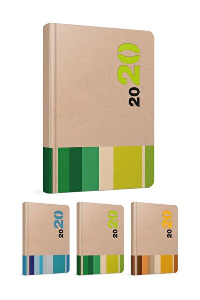 Gıpta Bio 2022 Haftalık Krem Ajanda Defter Sert Kapak 9x14 Cm.