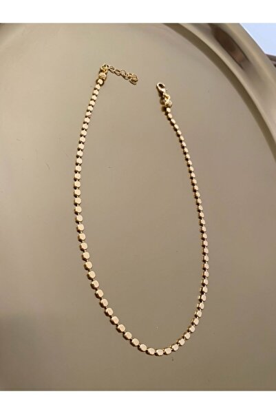 ŞekerAksesuar Ezme Zincir Choker Kolye (38 Cm)