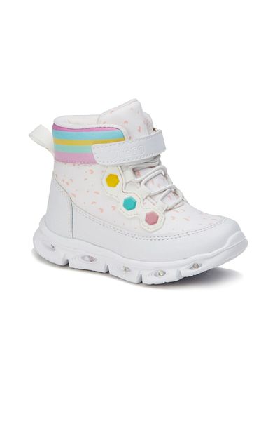 Vicco White Kids Shoes