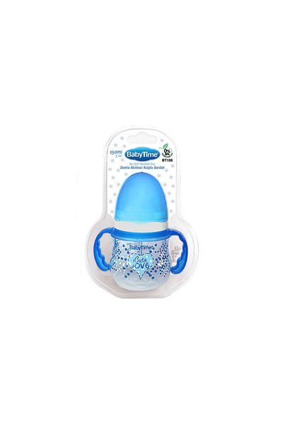 Babytime Blue Color Non-Spill Cup with Handle 150ml