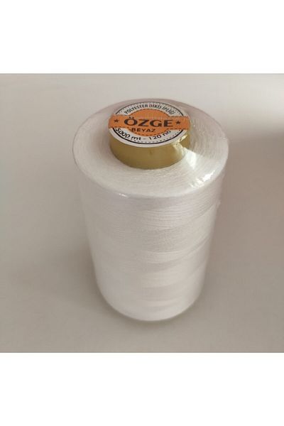 ATMACA TUHAFİYE White Reel Lanyard - Sewing Coil Design