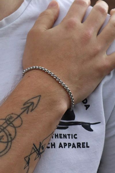 The Collection Sports Unisex Steel Bracelet Chain