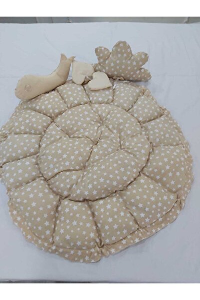 babyen1 Brown Star Play Mat & Beybinest