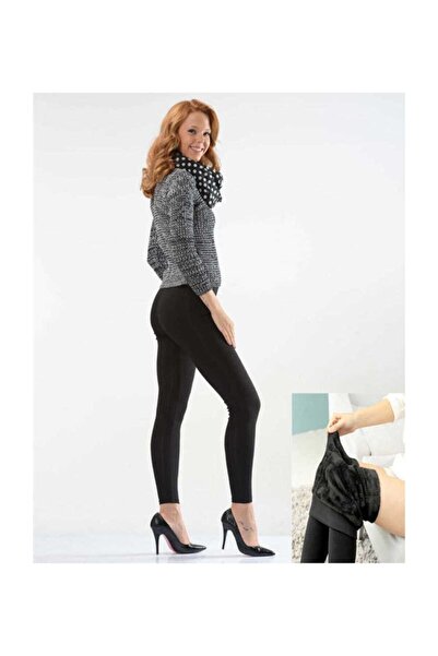 Momslab Visok struk Termalno Hulahopke sa Pliš komada unutar 7000