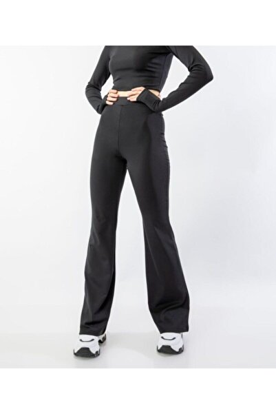 Momslab Ženske crne španske helanke