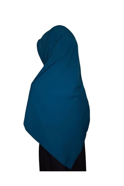 modi Κασκόλ Medina Silk Large Size 110x110 Petrol