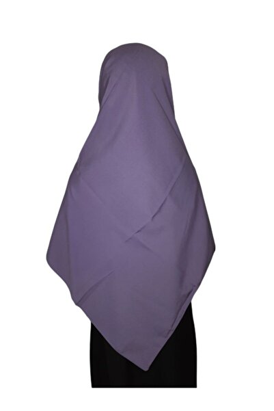 modi وشاح Medine باللون الليلكي الداكن - مقاس كبير من الحرير مقاس 110x110